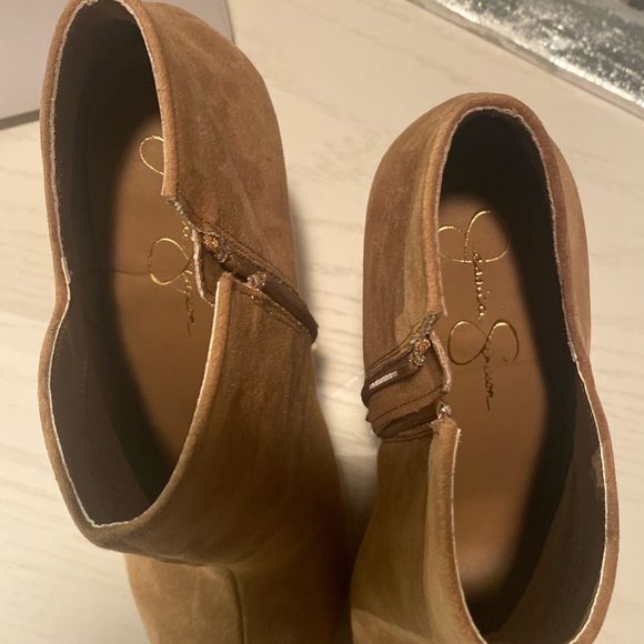 Jessica Simpson Raxen Booties in Hazelnut - Picture 5 of 7